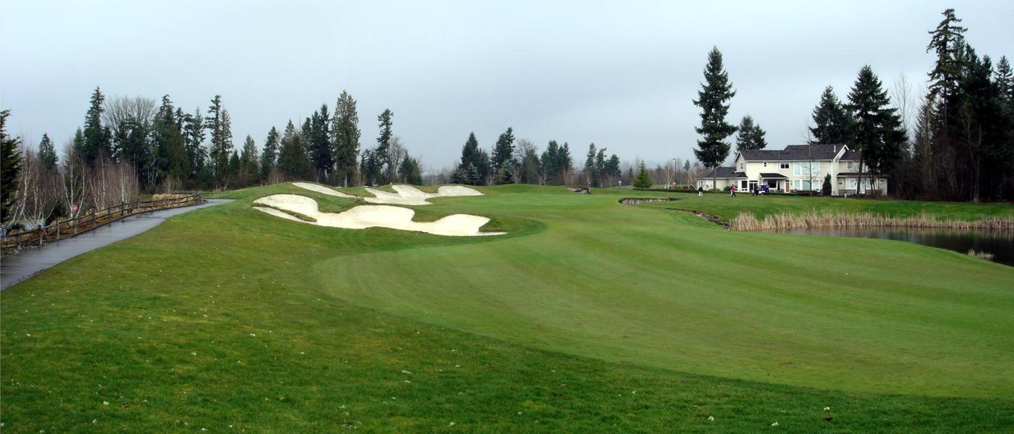 Washington National GC, Hole 17, Par 5, 543 yds (Photo submitted by DYakimec on 06/14/2018)
