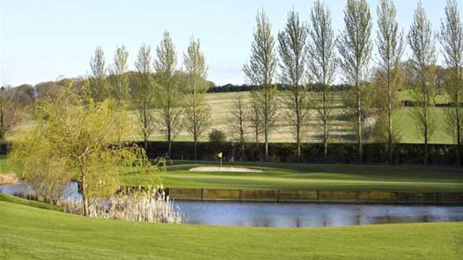 Water hazard at Horsley Lodge