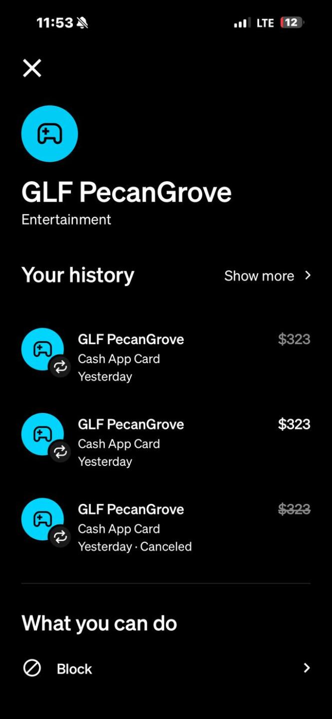 Then double charging me (Photo submitted by BIGTIMER on 09/18/2025)