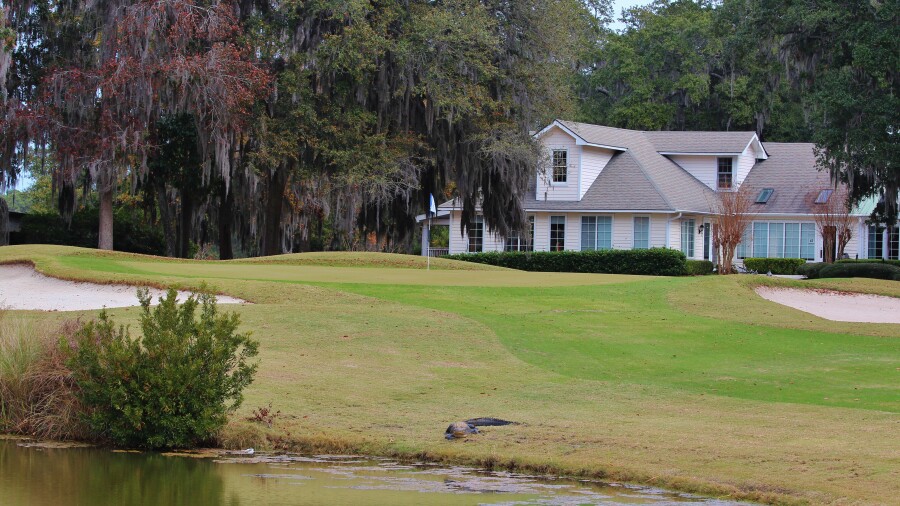 Sanctuary Golf Club at Cat Island - hole 18