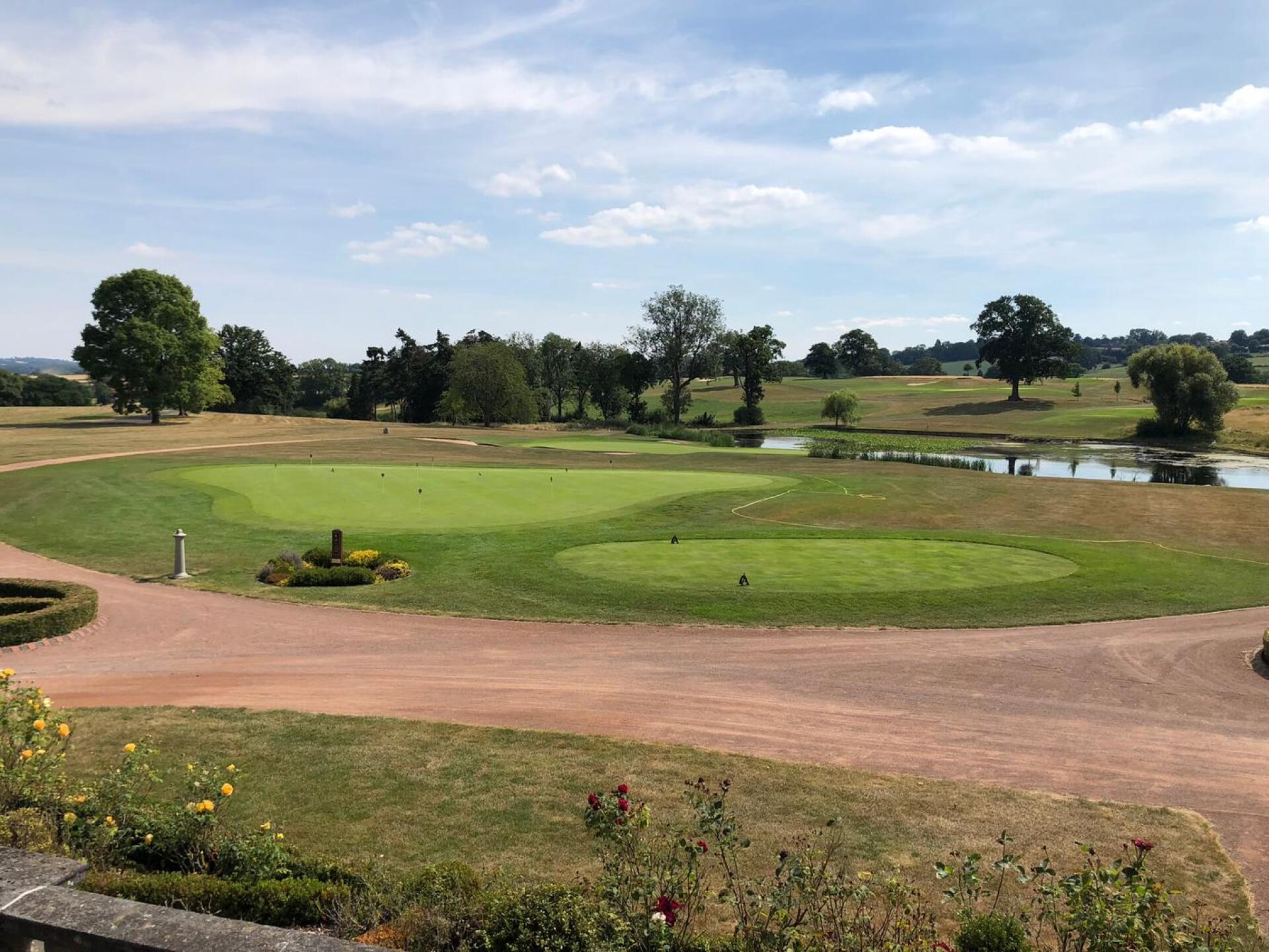 Practice Putting Green & 18th Green (Photo submitted by GazMac2010 on 07/26/2018)