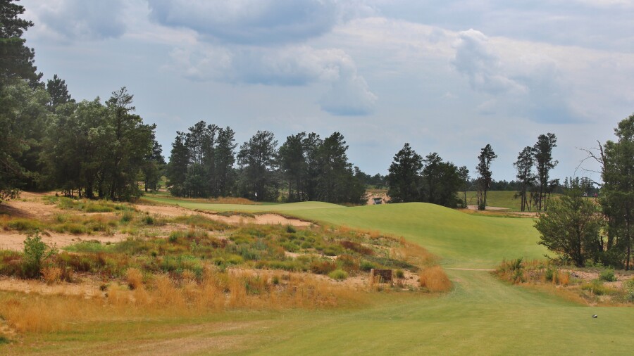 Sand Valley course at Sand Valley Golf Resort - hole 3 