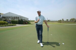 Hole 4 - Putting to Save Strokes