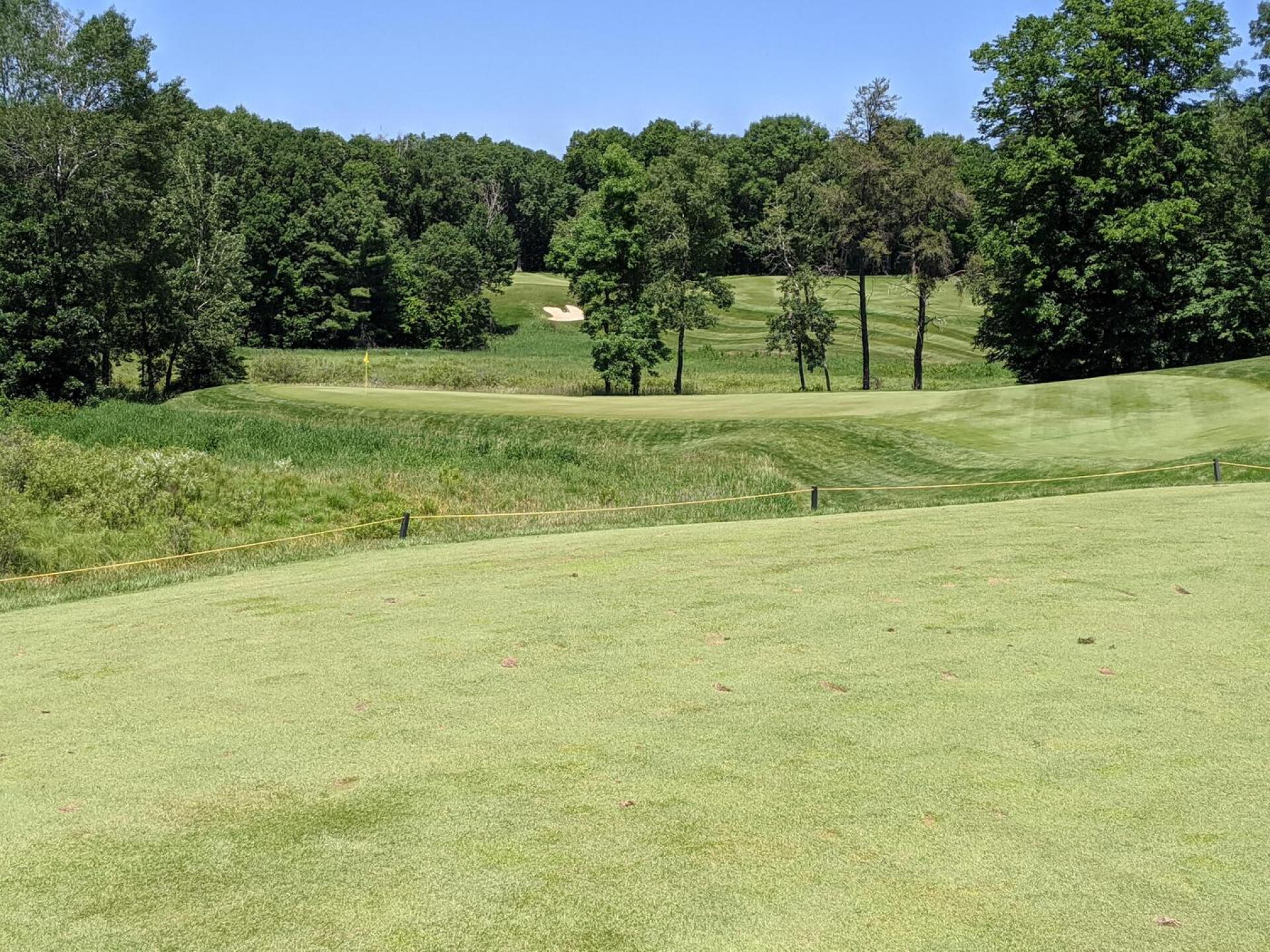Hole 10 - Find the fairway then be exact with your approach (Photo submitted by GolferJake78 on 06/28/2020)