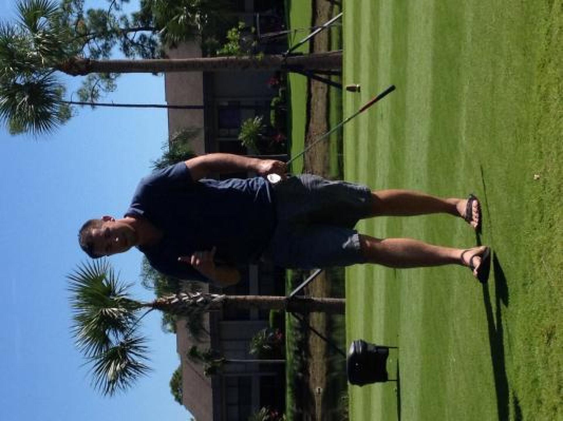 J. Beres on 15th Tee (Photo submitted by u000007992468 on 10/20/2013)