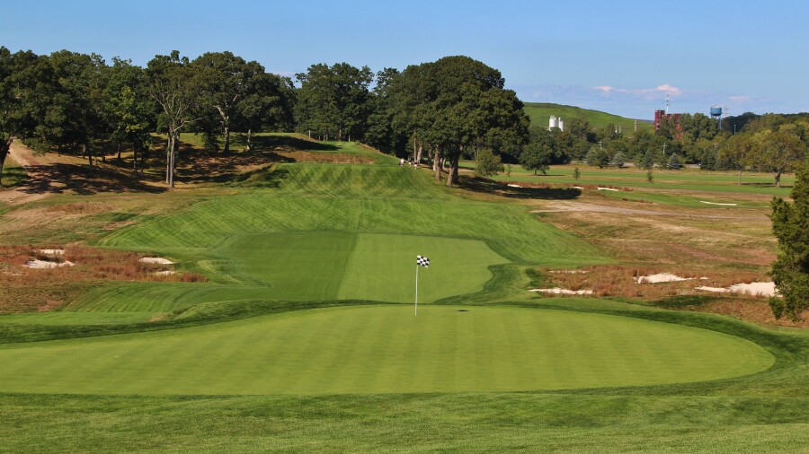 Bethpage Black golf course - no. 18