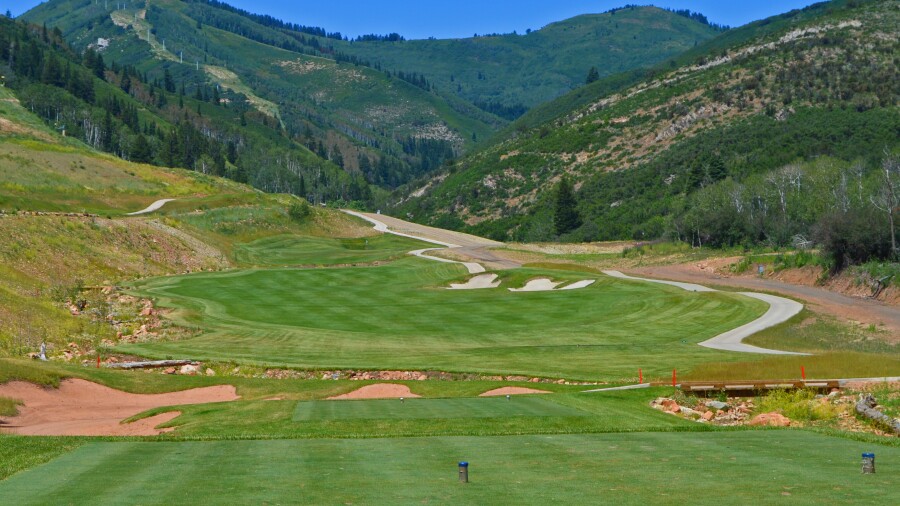 Canyons Golf Course - hole 1