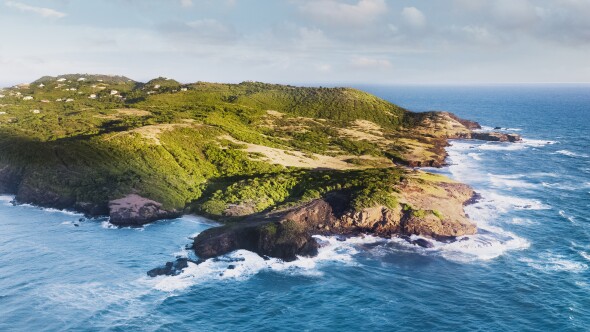 Cabot Saint Lucia - island golf