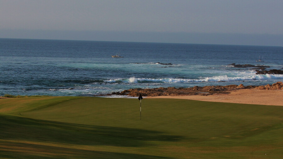 Ocean golf course at Cabo del Sol - hole 5