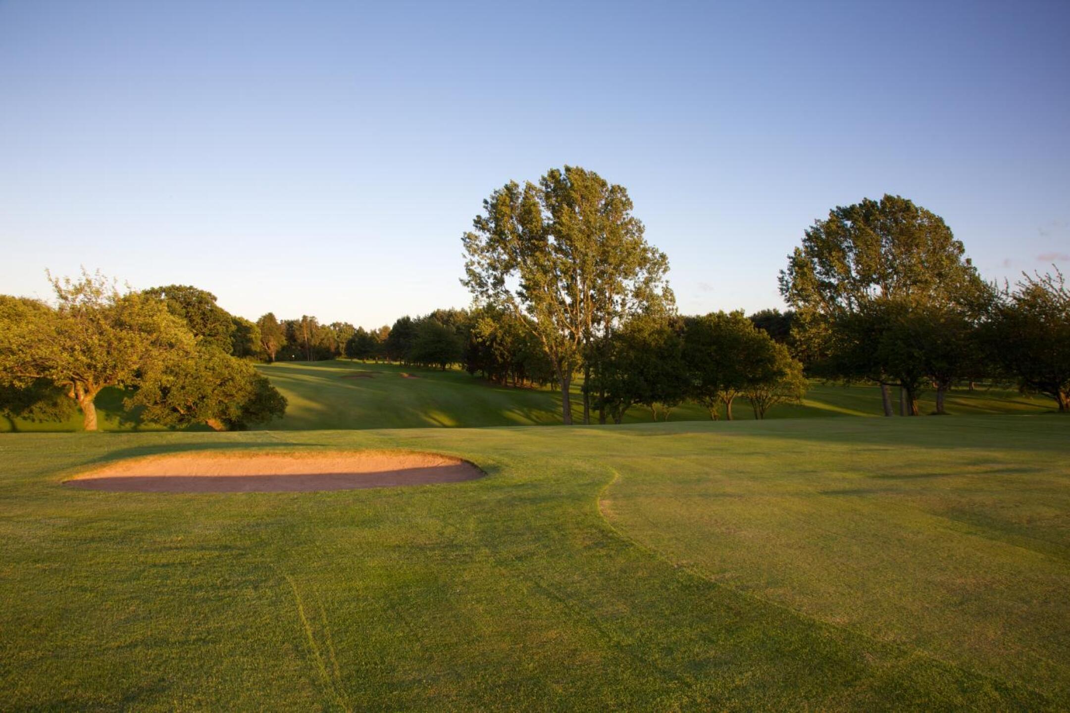 View of the Par 5 17th Green taken at Sunset. (Photo submitted by AndyLeadbetter on 12/18/2019)