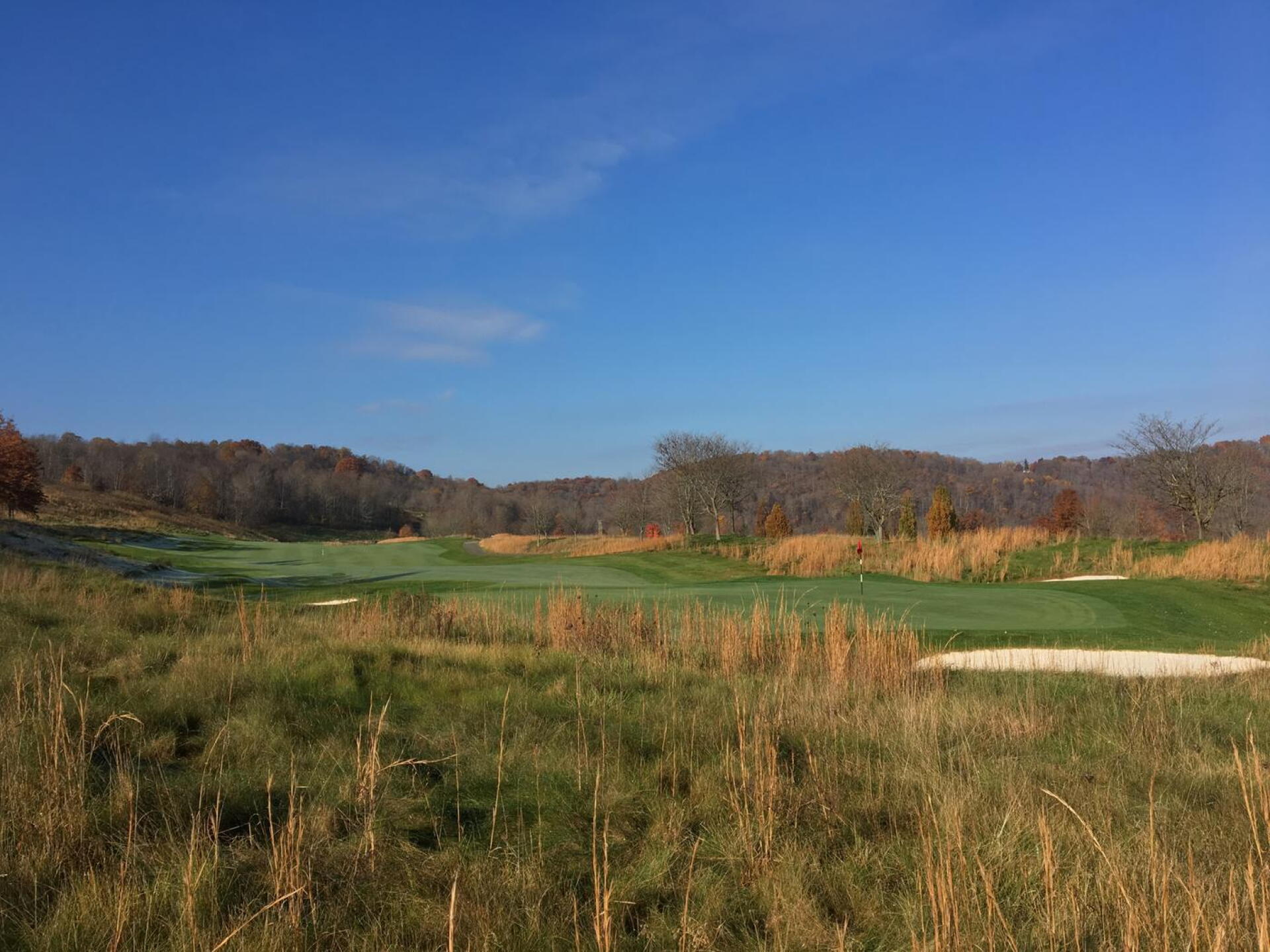From behind par-4 18th green (Photo submitted by BrandonWebb on 11/09/2018)