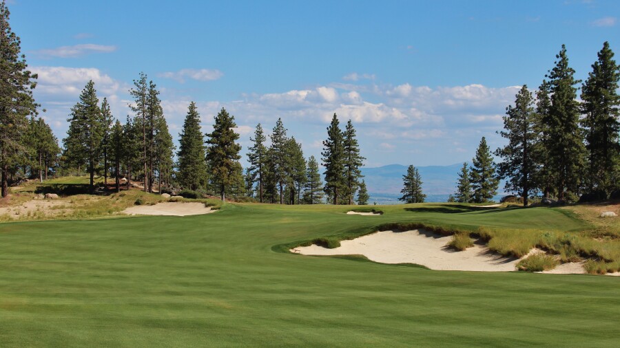 Clear Creek Tahoe golf course - hole 13