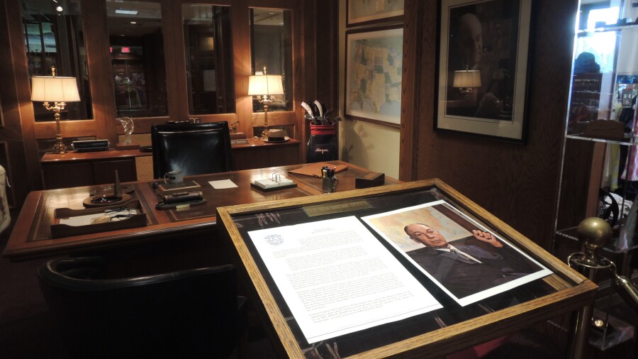 Colonial Country Club - Hogan's office