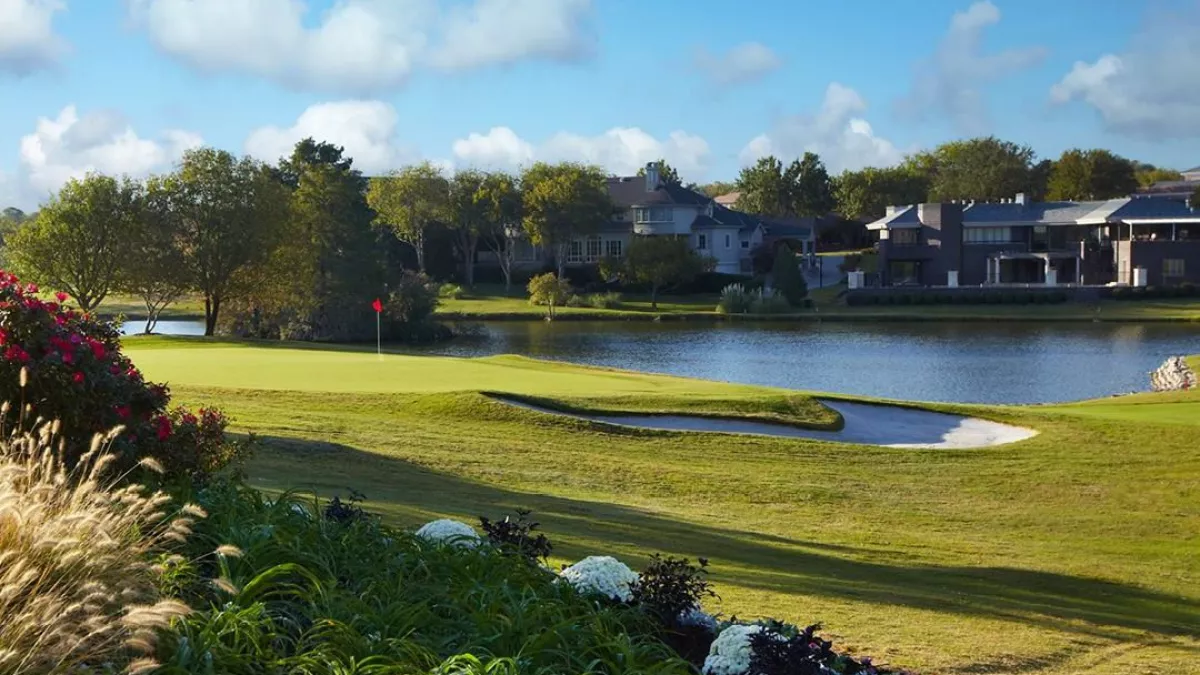 sachin and babi light blue dress Las Colinas Country Club in Irving, Texas, USA