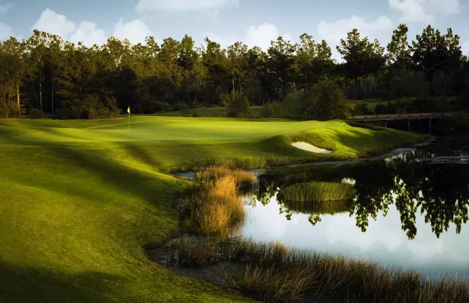 Fallen Oak golf course - hole 7