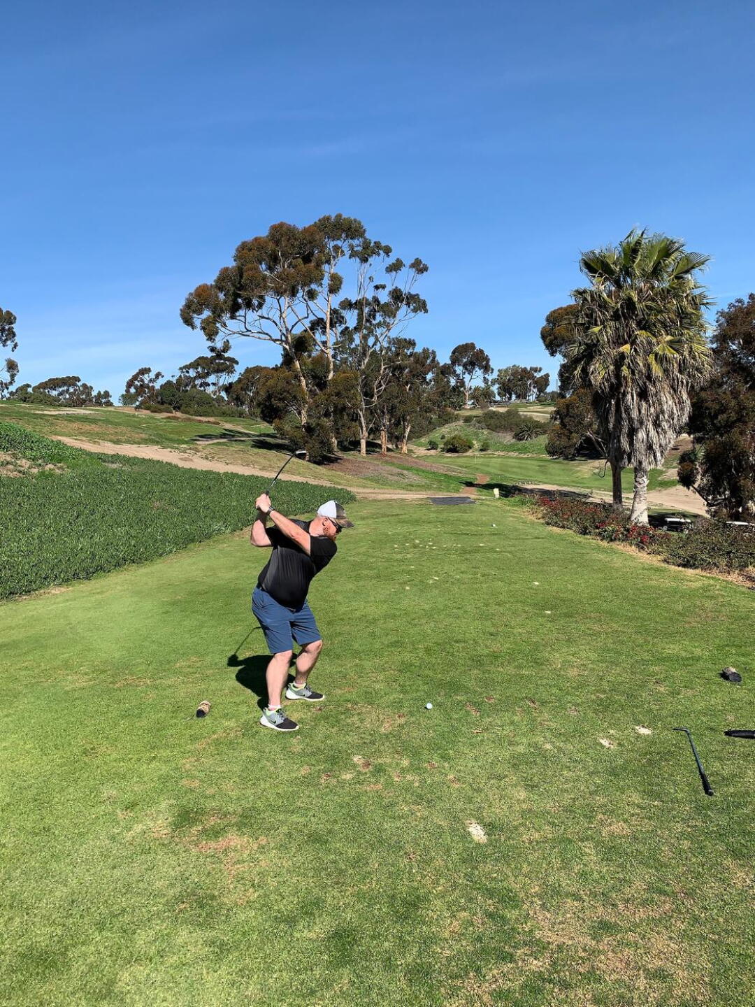 Johnny ripping a hybrid to the center of the fairway! (Photo submitted by Johnmaino on 03/01/2019)