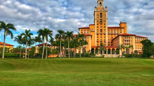 Biltmore Golf Course hole 1