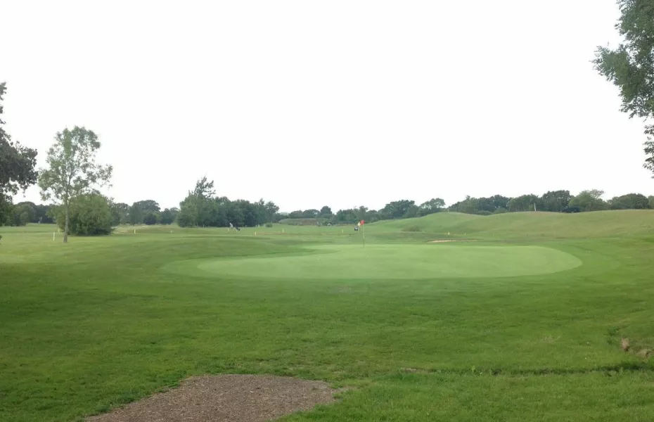 18th hole at Hassocks