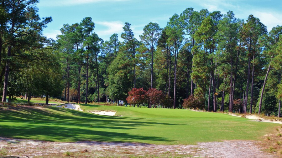 Pinehurst's No. 2 golf course - hole 6