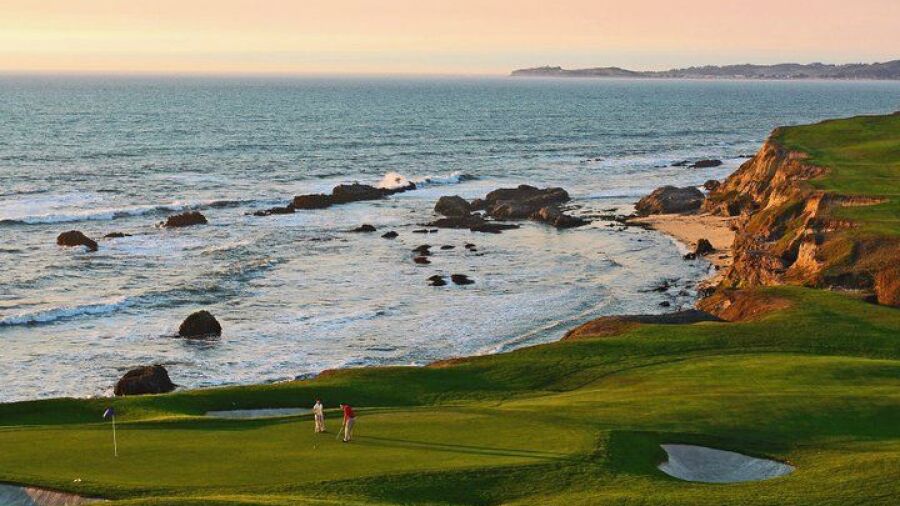 Half Moon Bay Golf Links - Old: #18