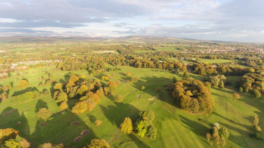 Duxbury Park GC: Aerial