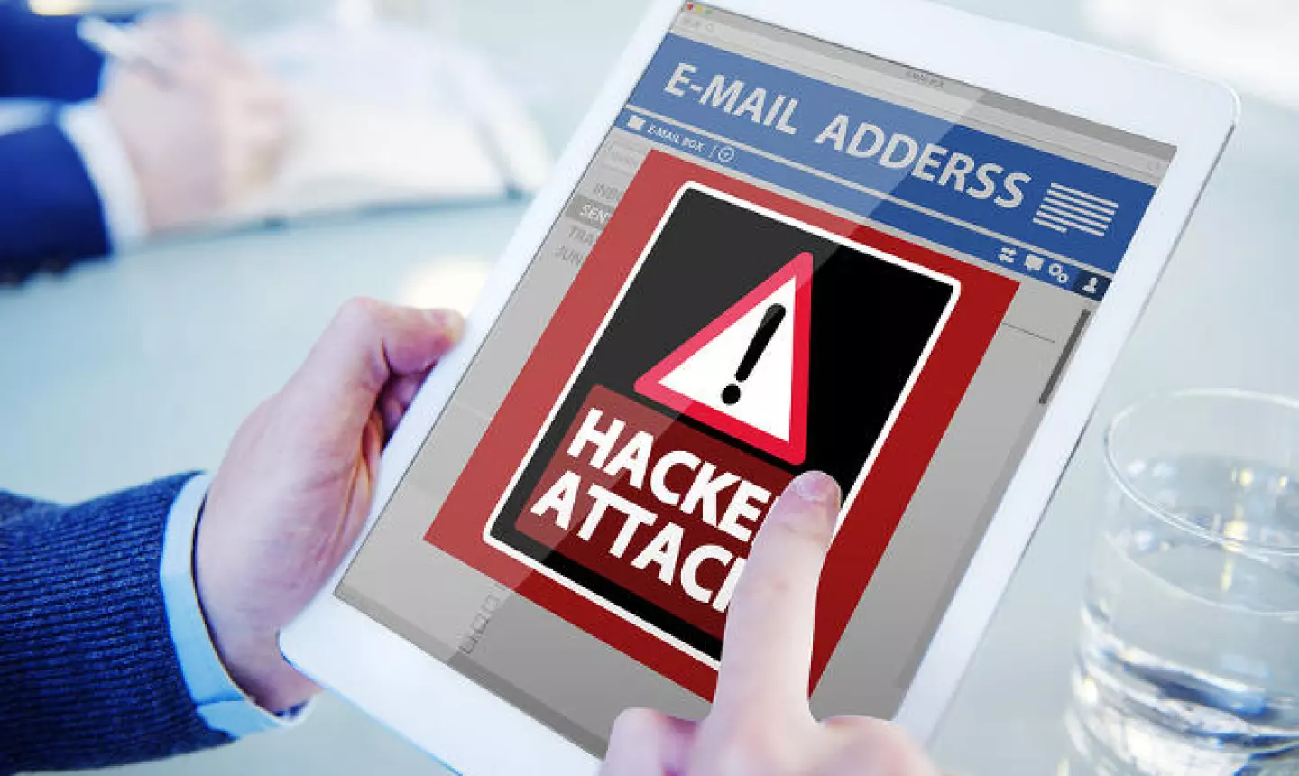 Hacker Attack Browsing Internet Technology Wireless Concept