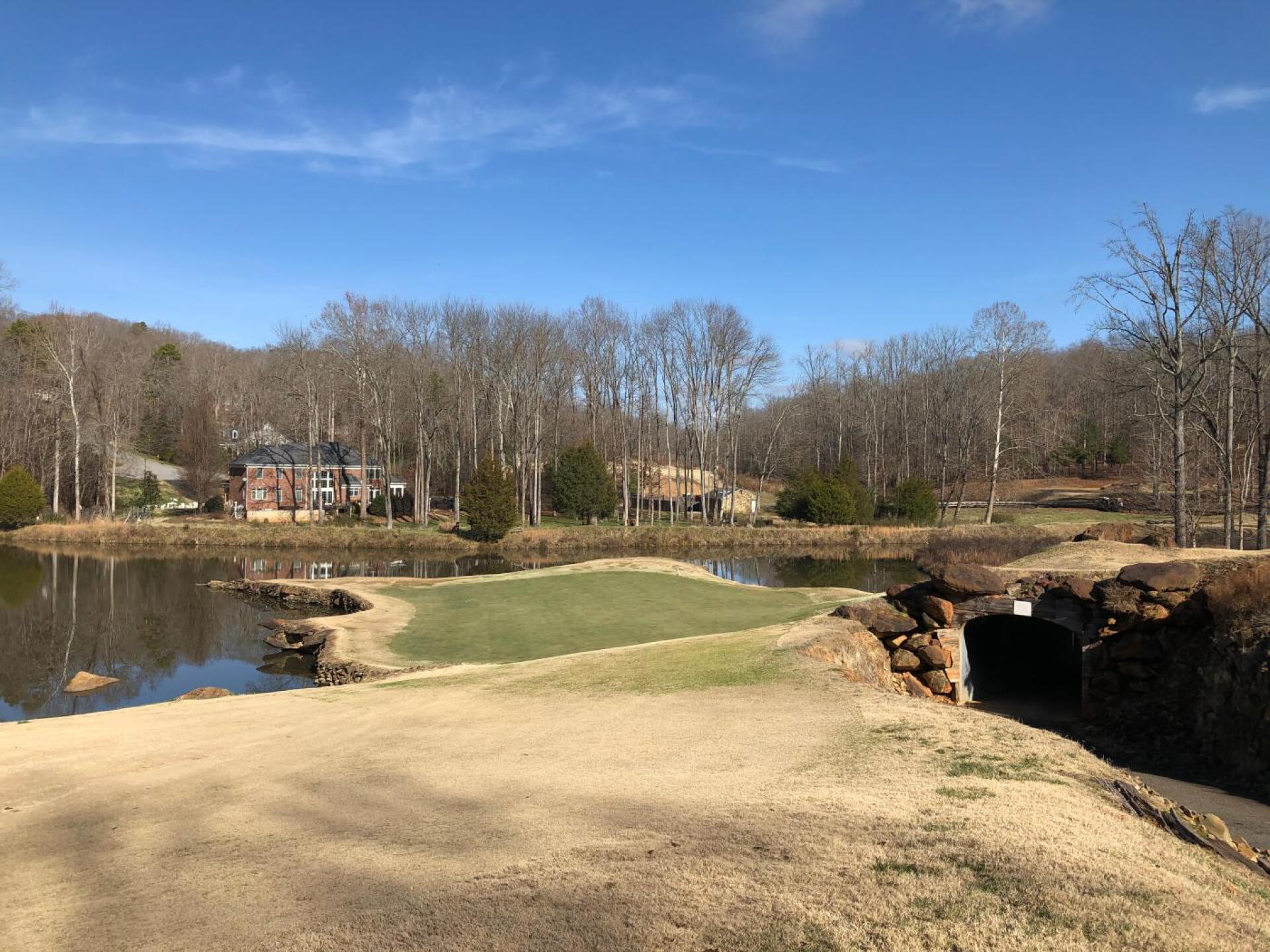 The diabolical par-4 12th (Photo submitted by BrandonWebb on 12/29/2019)
