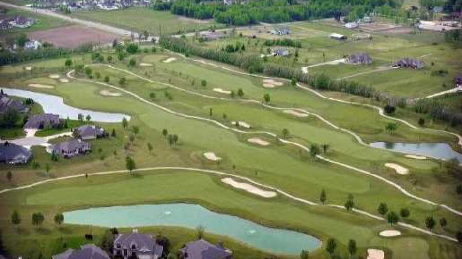 Autumn Ridge GC: Aerial view