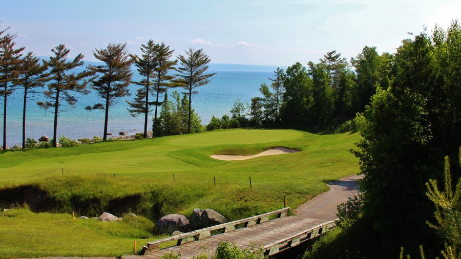 Bay Harbor G.C. - Quarry golf course - 9th