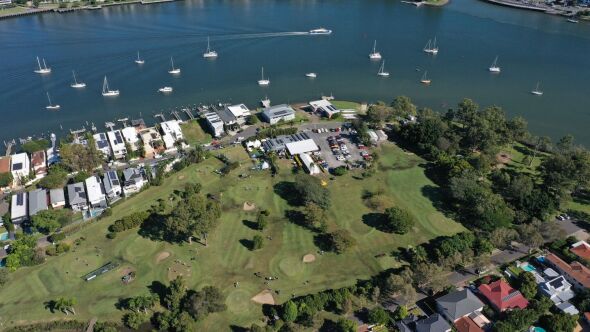 Bulimba GC: Aerial