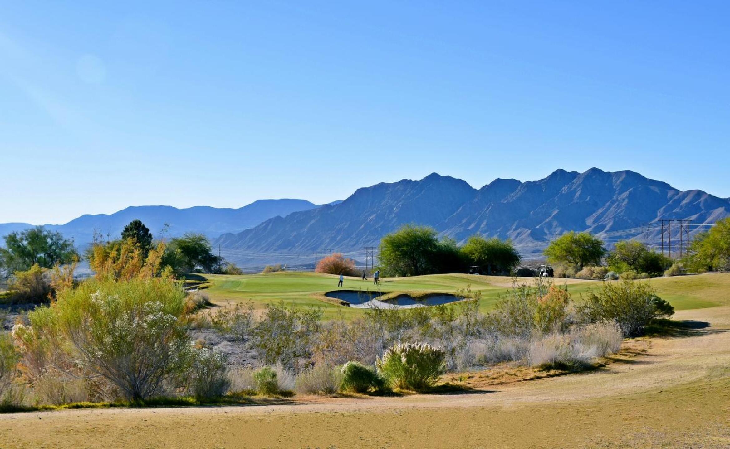 Eldorado Valley: hole 2, par-3, 168: It runs downhill from the tees and features a tricky green. (Photo submitted by AptlyLinked on 12/19/2025)