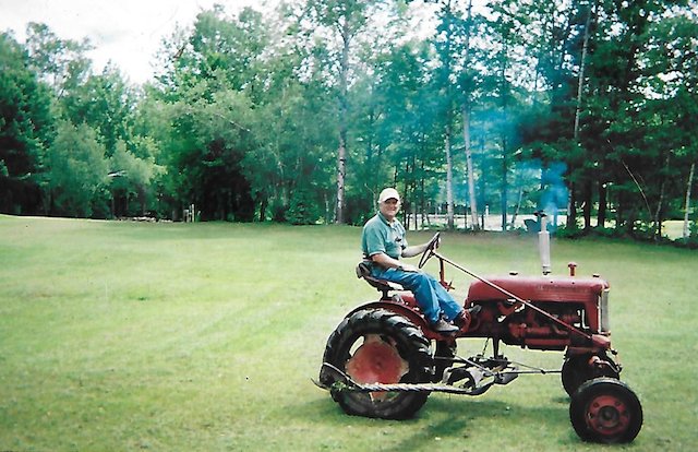Bob Bolduc tractor