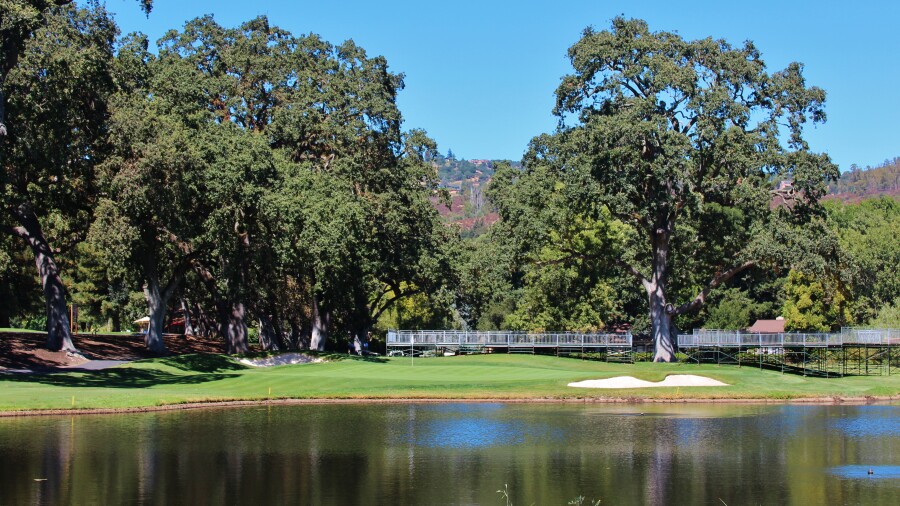 Silverado Resort - North golf course - hole 11