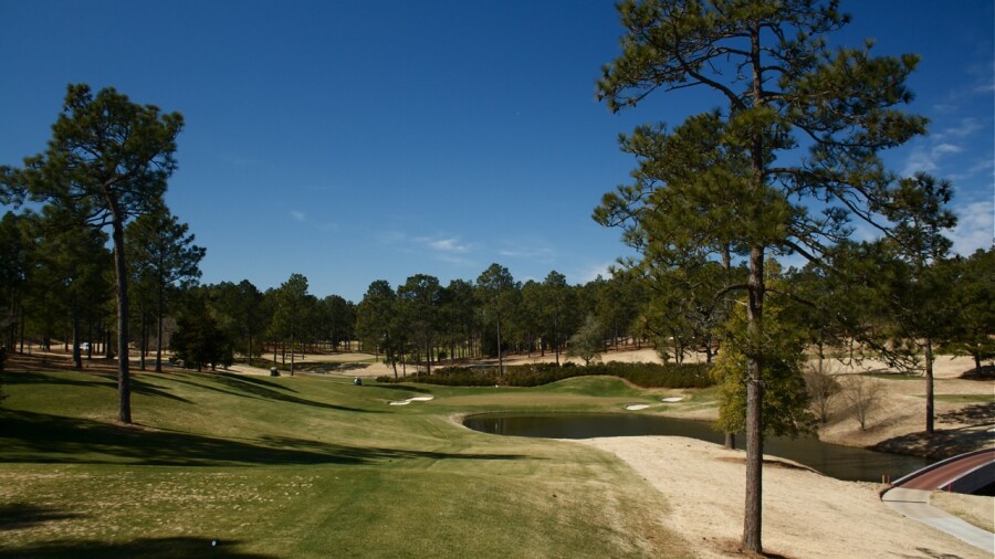 Pinehurst No. 4 course - hole 4