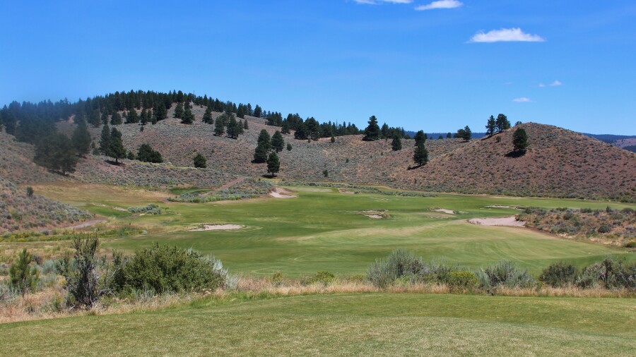 The Retreat & Links at Silvies Valley Ranch - Craddock course - hole 17 