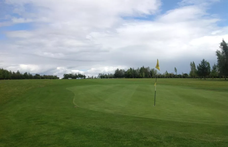 9th green at South Cerney