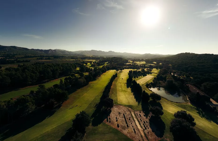 Domaine de Manville Golf: Aerial