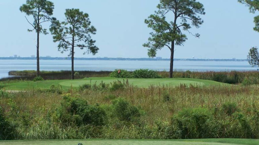 Bluewater Bay Resort - Marsh: #4 (tee)