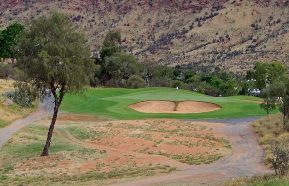 Alice Springs Golf Club in Alice Springs, Central Australia, Australia