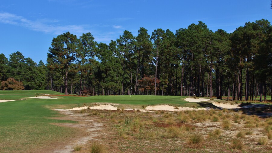 Pinehurst's No. 2 golf course - hole 12