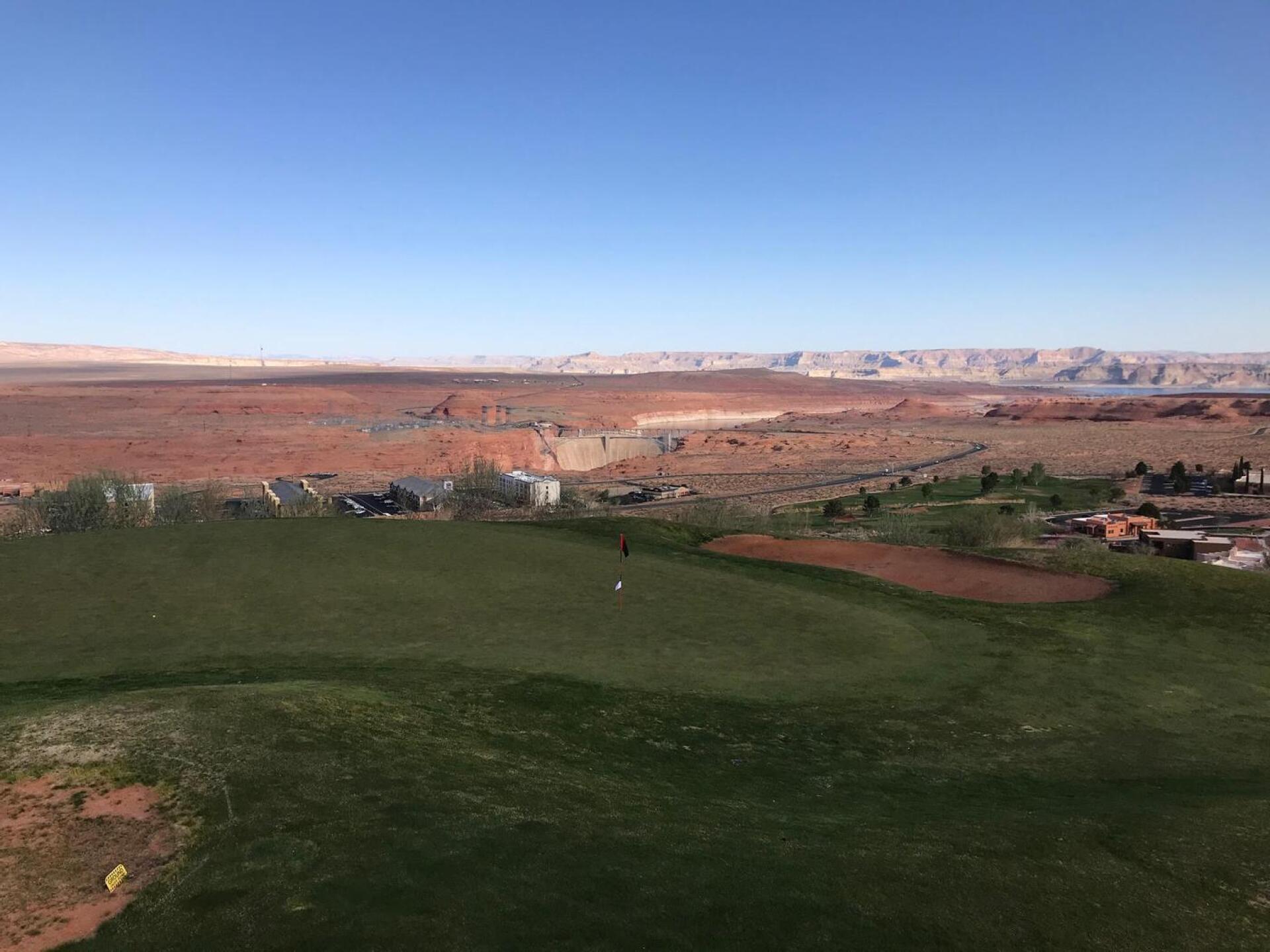 View of the Glen Canyon Dam. (Photo submitted by JasonDeeganGA on 04/14/2021)