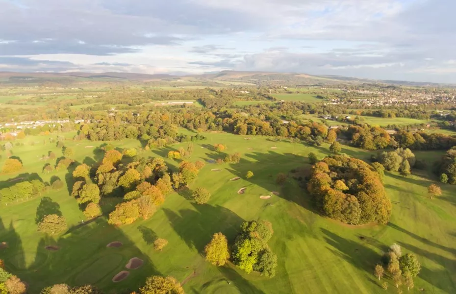 Duxbury Park GC: Aerial