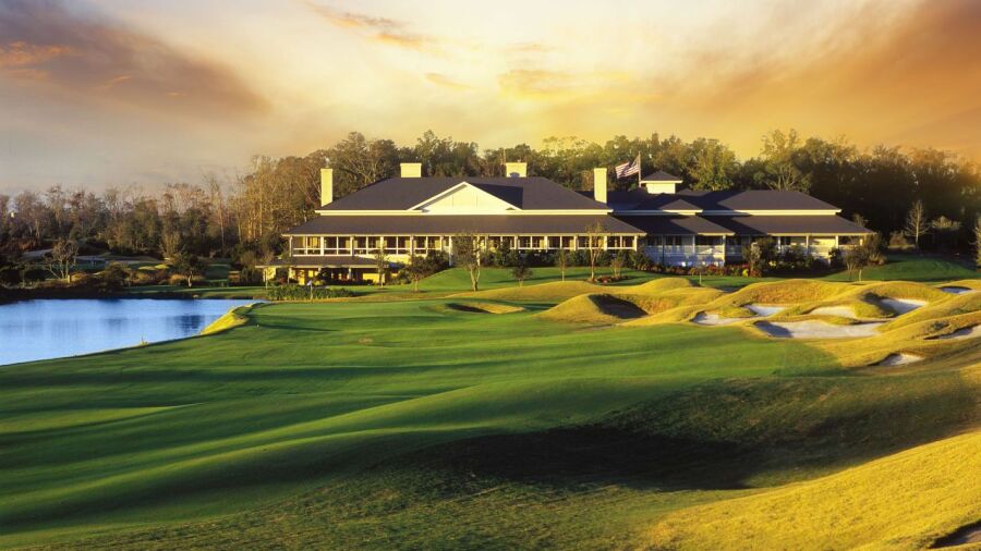 Dye Course at Barefoot Resort: #18