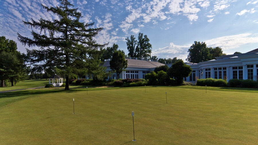 Deerfield golf course - practice green