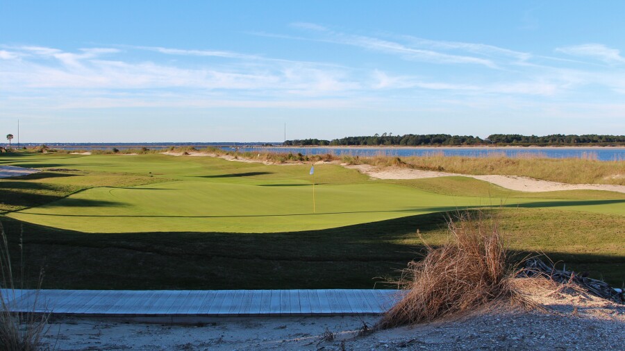 Links golf course - Wild Dunes Resort - 17th