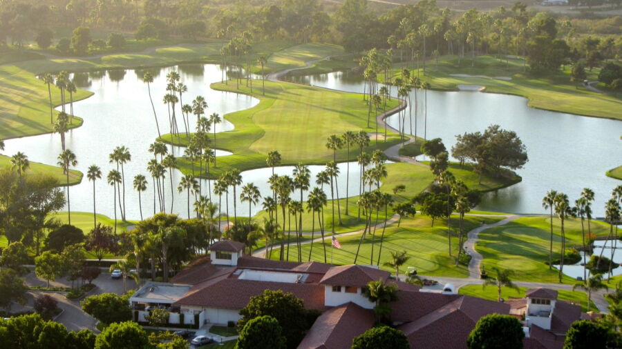 Fairbanks Ranch CC: Aerial view