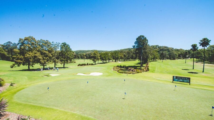 Bayview GC: putting green