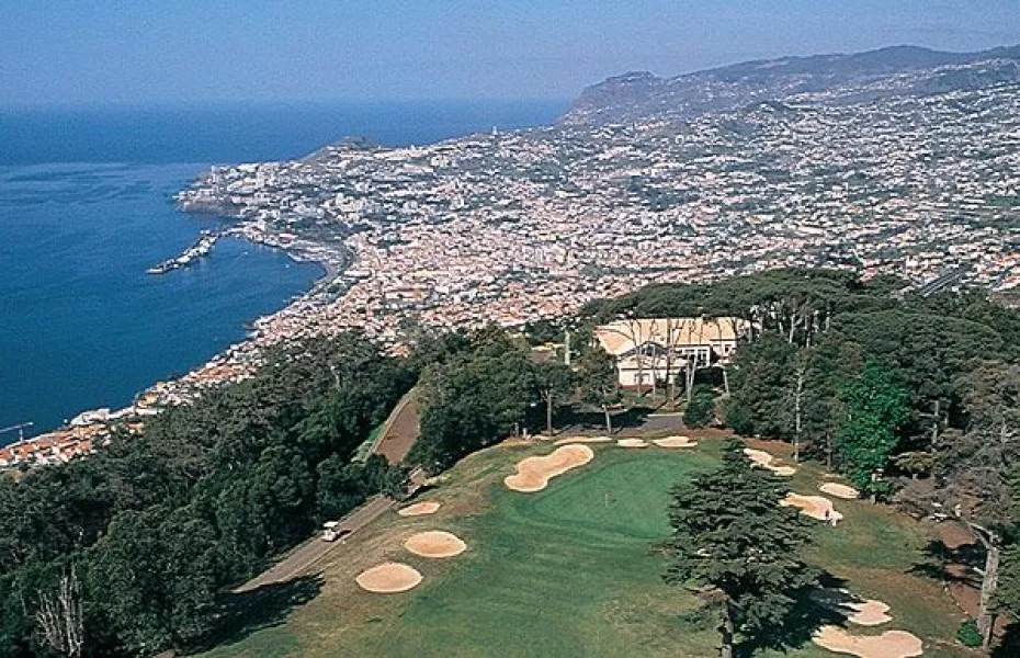 Palheiro GC - 18 Hole: aerial view