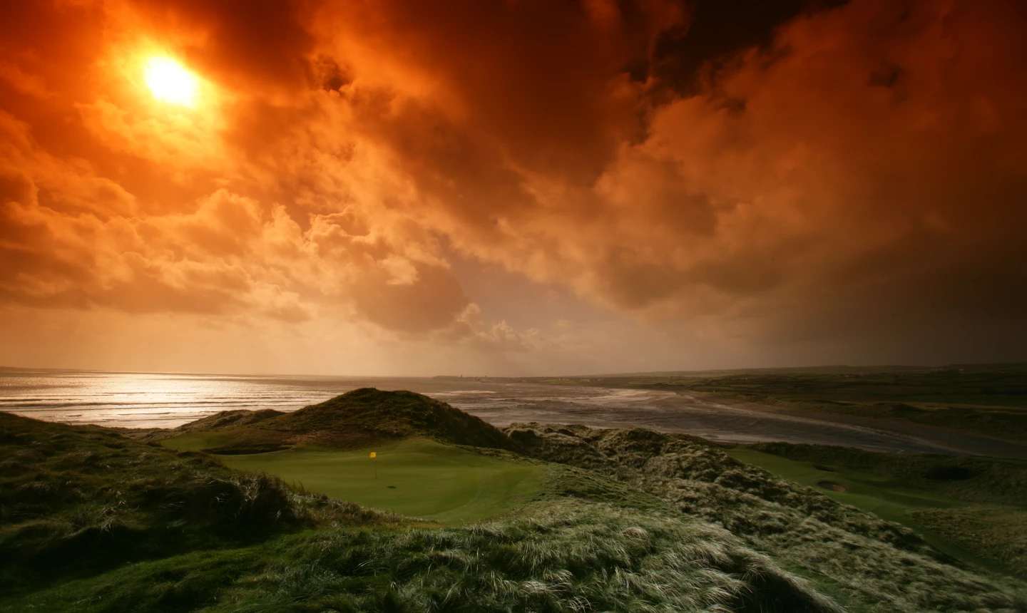 Lahinch 8th with 11th green