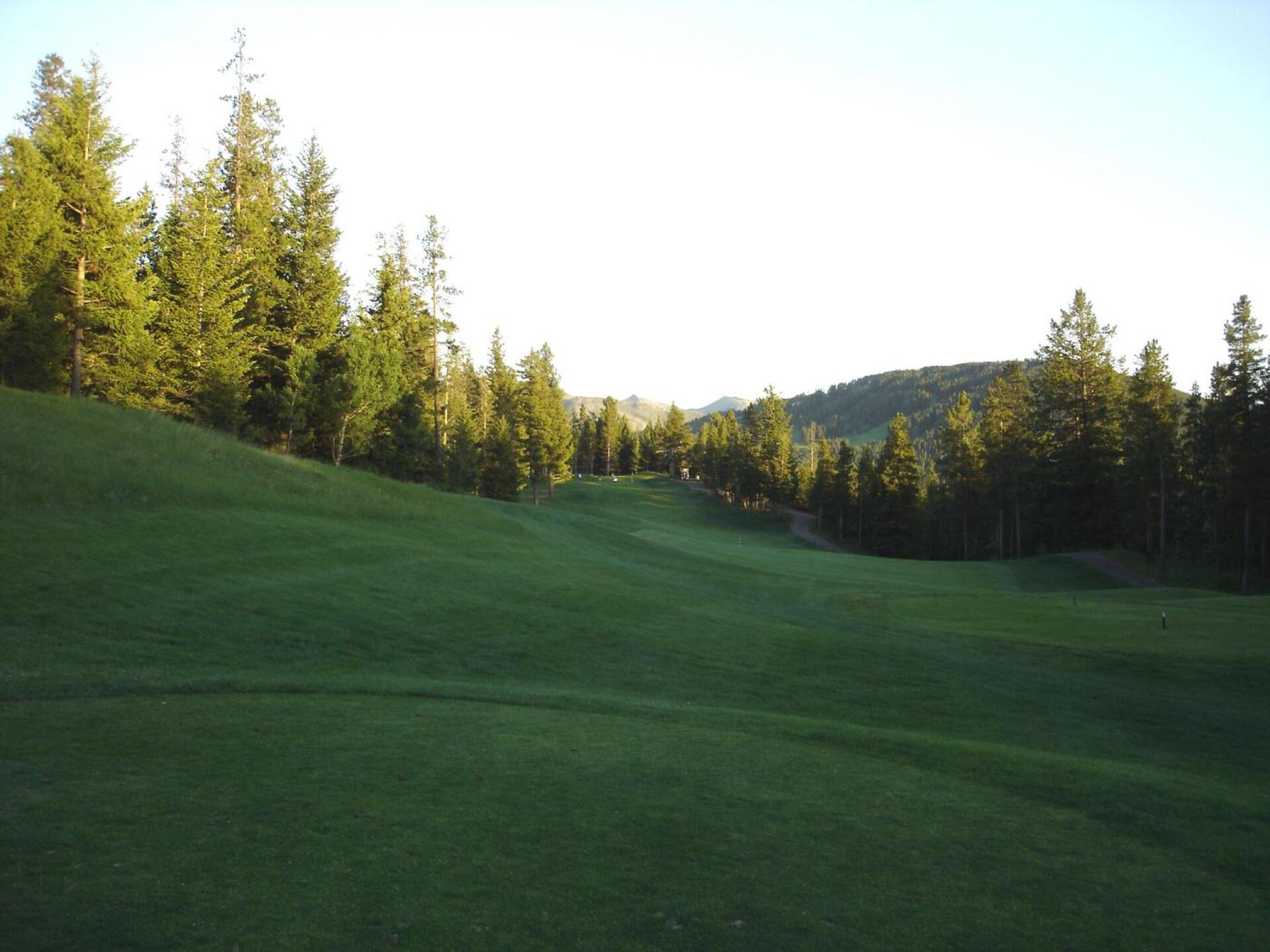 Crowsnest Pass GC, Hole 17, Par 4, 377 yds (Photo submitted by DYakimec on 06/30/2021)